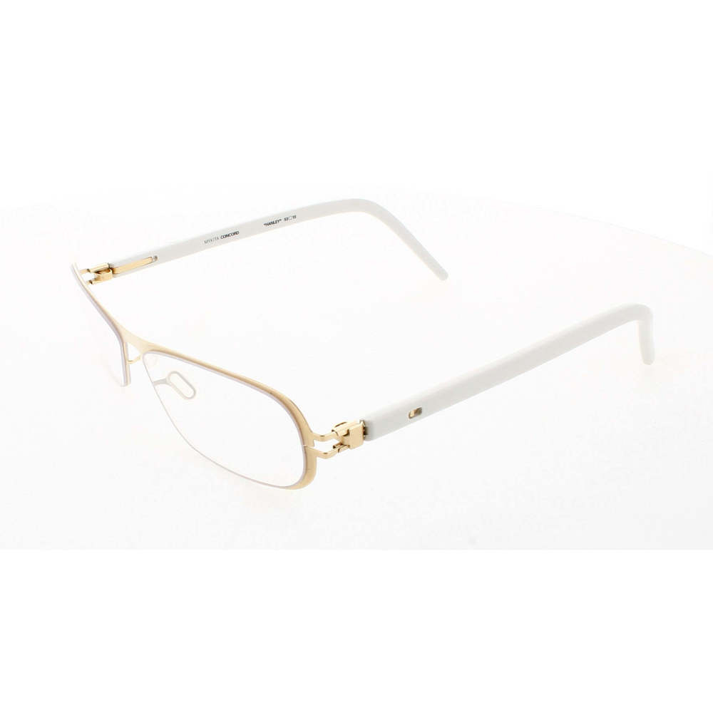 MYKITA-OP-BUY CONCORD-HANLEY-GOLD-LIGHT-GREY Eyeglasses Eye Glasses GOLD Authent
